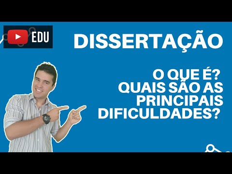 O que é uma dissertação?