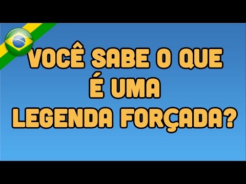 O que é uma legenda?