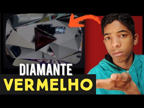 O que é uma placa de diamante vermelho?