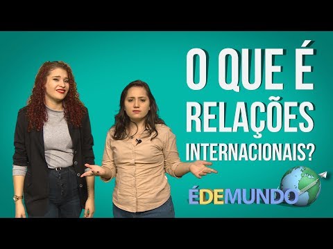 O que faz nas relações internacionais?