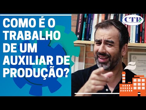 O que faz um auxiliar de produção?