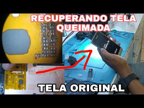 O que fazer se o celular está queimando a tela?