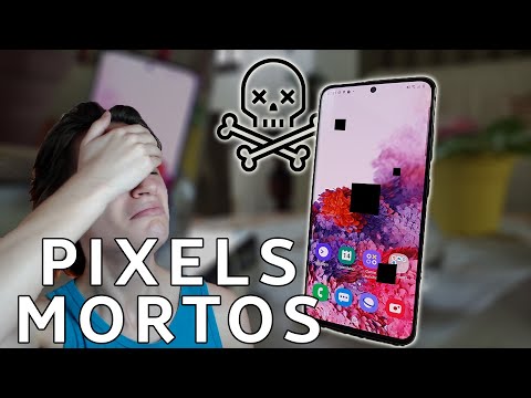 O que fazer se o pixel do celular queimou?