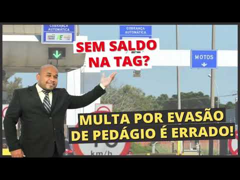 O que fazer se passei no pedágio e não paguei?