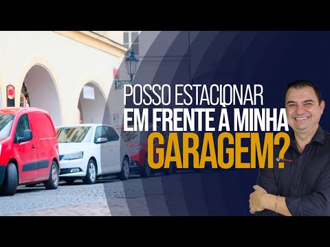 O que fazer se um carro estiver estacionado em frente à sua garagem?