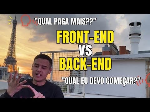 O que são back end e front end?