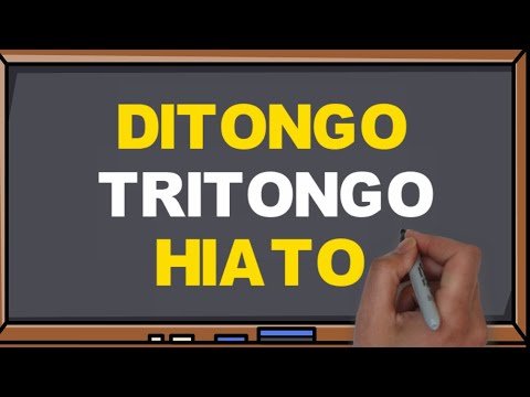 O que são ditongos, tritongos e hiatos?