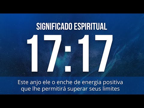 O que significa 17:17?