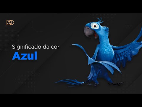 O que significa a cor azul para você?