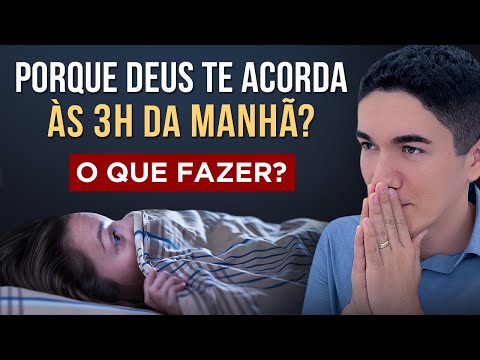 O que significa acordar às 3 da manhã?