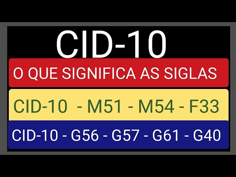 O que significa CID J11?