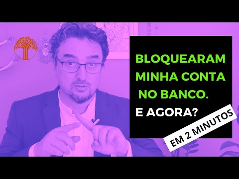 O que significa conta com bloqueio e empresa bloqueada?