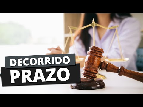 O que significa decorrido o prazo?