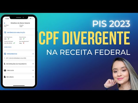 O que significa divergência no CPF?