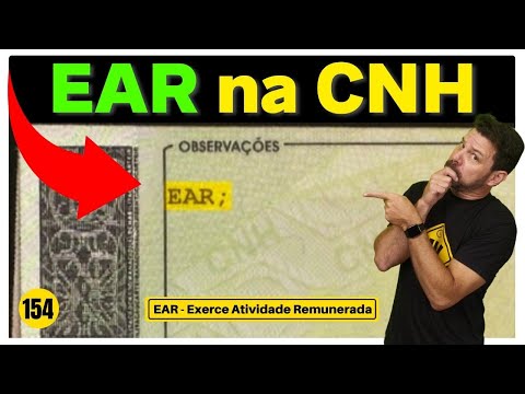 O que significa ear na CNH?