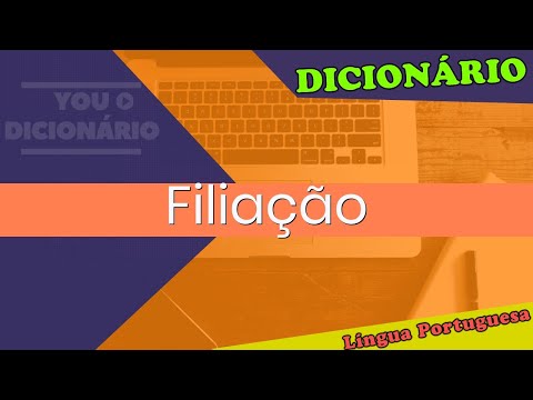 O que significa filiação no currículo?