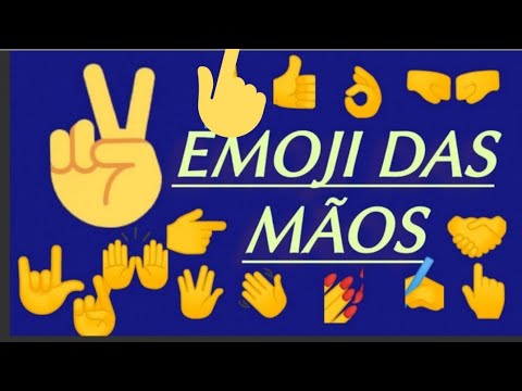 O que significa o emoji apontando o dedo?