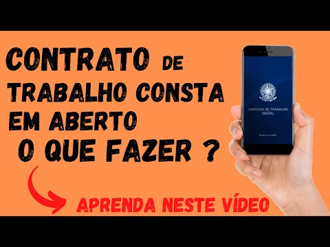 O que significa o período de trabalho aberto?