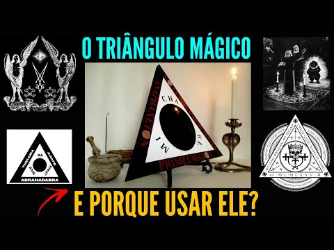 O que significa o símbolo do triângulo com um círculo no meio?