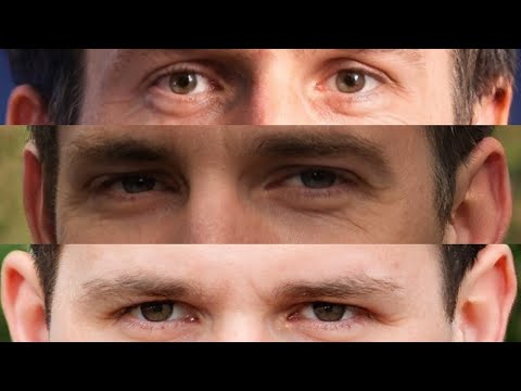 O que significa olhos semicerrados?