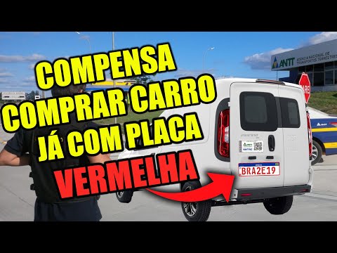 O que significa placa vermelha?