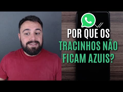 O que significa quando a mensagem no WhatsApp só tem um traço?