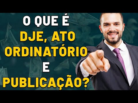 O que significa remetido ao dje?