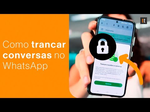 O que significa trancar conversa no WhatsApp?