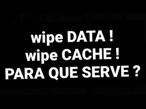 O que significa wipe data factory reset?