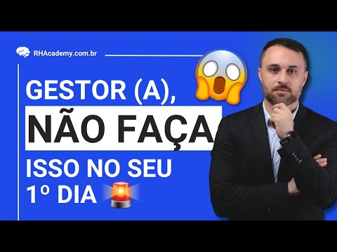 O que você espera do seu novo gestor?