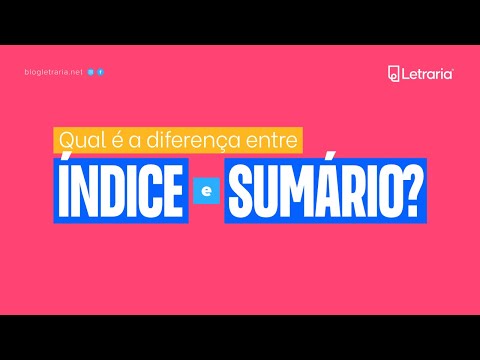 O resumo vem antes ou depois do sumário?