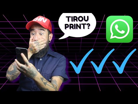 O WhatsApp avisa se você tirar print?