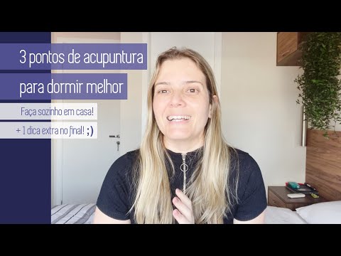 Onde apertar para dormir?