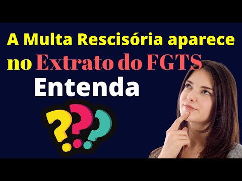 Onde é depositada a multa de 40% do FGTS?