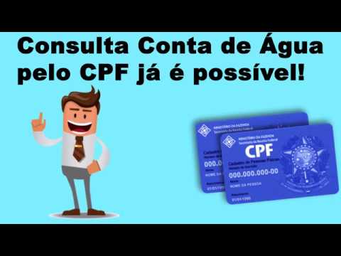 Onde Encontro o CPF na Minha Conta de Água?