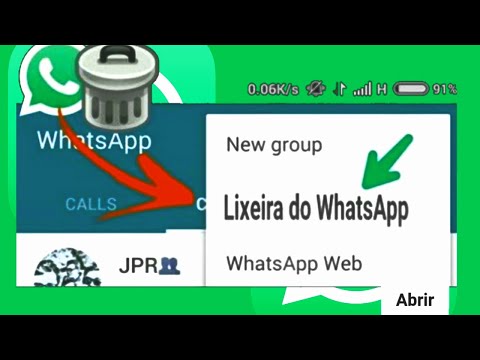 Onde fica a lixeira do WhatsApp para recuperar todas as conversas apagadas no iPhone?