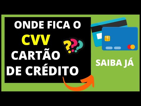 Onde fica o CVV do cartão?