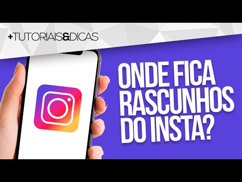 Onde fica o rascunho de story?