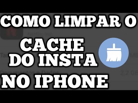 Onde posso limpar o cache do Instagram no iPhone?