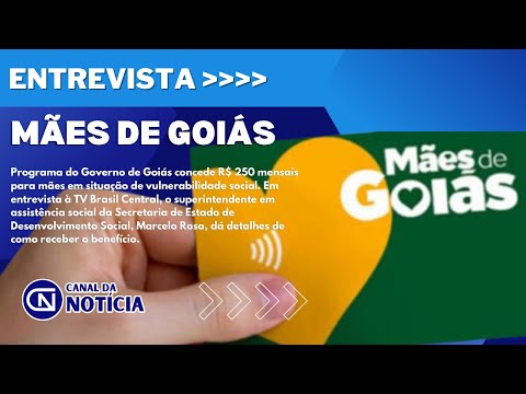 Onde posso pegar o cartão Mães de Goiás?