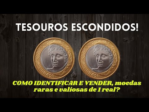 Onde posso vender moedas raras de 1 real?