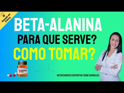 Para que serve a alanina?