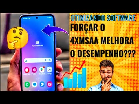 Para que serve a força 4x MSAA?