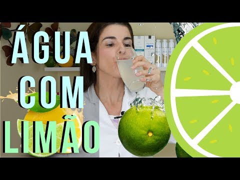 Para que serve água com limão?