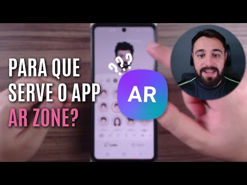 Para que serve o aplicativo AR Zone?