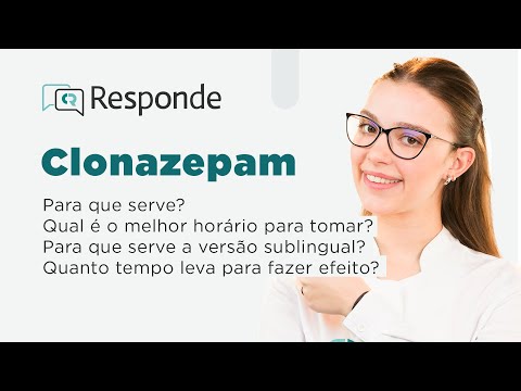 Para que serve o clonazepam?