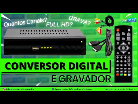 Para que serve o conversor digital?