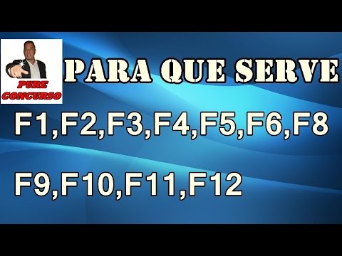 Para que servem as teclas F1 a F12?