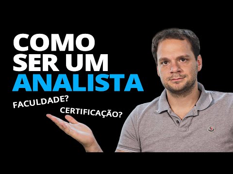 Para ser analista, é necessário ter formação?