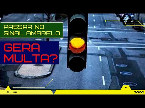 Passei no farol amarelo e ficou vermelho? O que fazer?